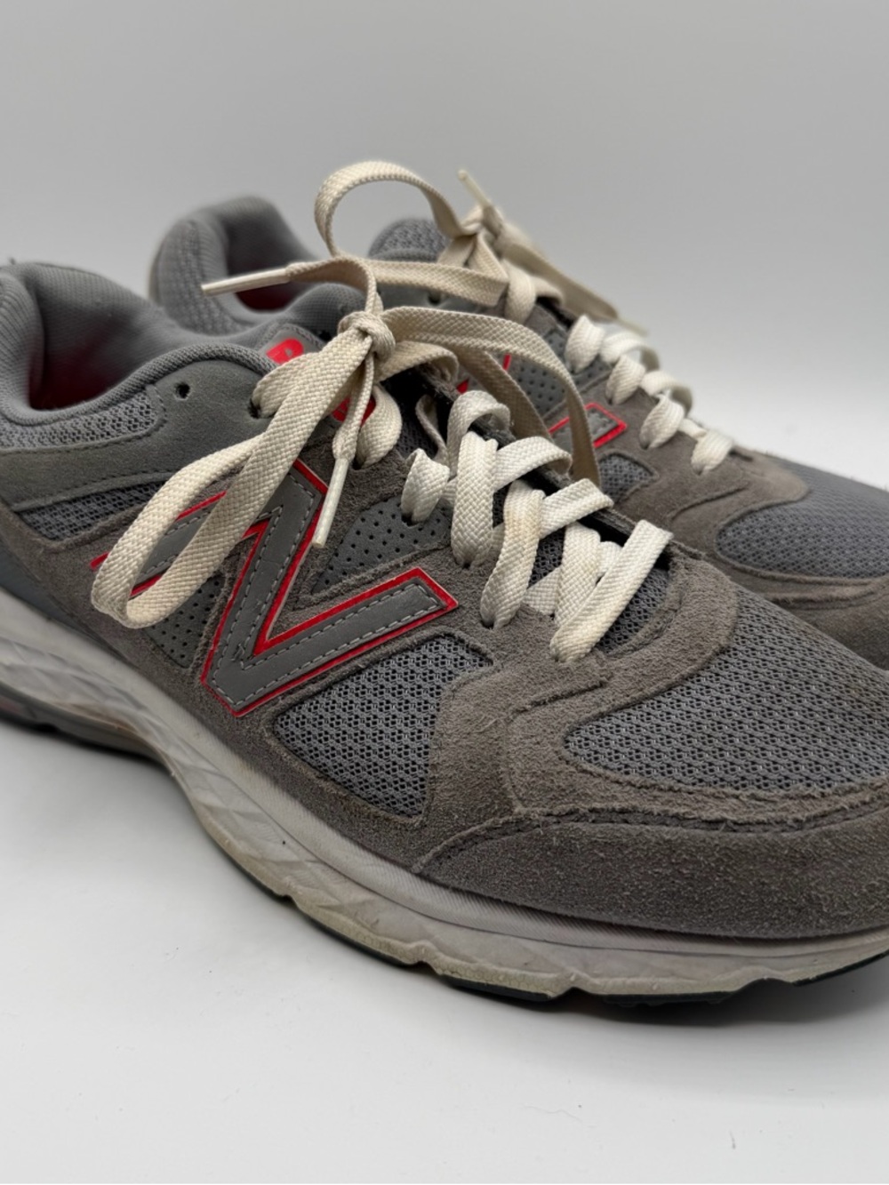 New Balance 795 V1 WE795GP1 Gray Coral Running Shoes Women’s 9.5